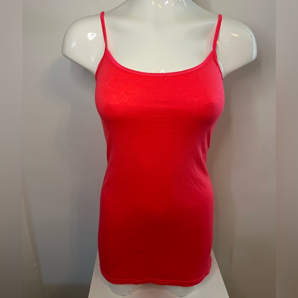 Women’s Long Coral/Pink Camisole by H&M Divided Basic Size Small